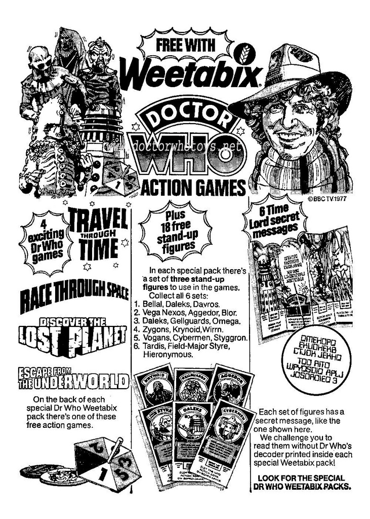 Weetabix Doctor Who Promo